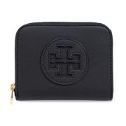 Leren portemonnee Tory Burch , Black , Dames