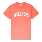 Ivy Katoen Logo T-Shirt Sporty & Rich , Pink , Dames