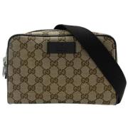 Pre-owned Fabric gucci-bags Gucci Vintage , Brown , Dames