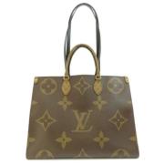 Pre-owned Fabric louis-vuitton-bags Louis Vuitton Vintage , Brown , Da...