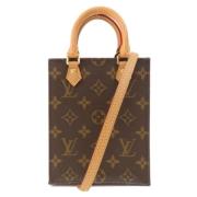 Pre-owned Fabric louis-vuitton-bags Louis Vuitton Vintage , Brown , Da...