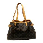 Pre-owned Canvas louis-vuitton-bags Louis Vuitton Vintage , Brown , Da...