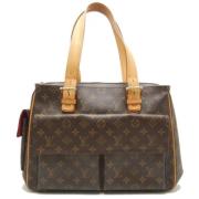 Pre-owned Fabric louis-vuitton-bags Louis Vuitton Vintage , Brown , Da...