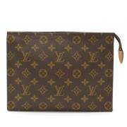 Pre-owned Fabric louis-vuitton-bags Louis Vuitton Vintage , Brown , Da...