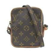 Pre-owned Canvas shoulder-bags Louis Vuitton Vintage , Brown , Dames