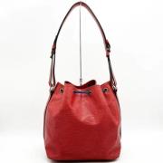 Pre-owned Leather shoulder-bags Louis Vuitton Vintage , Red , Dames