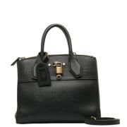 Pre-owned Fabric louis-vuitton-bags Louis Vuitton Vintage , Black , Da...