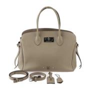 Pre-owned Fabric louis-vuitton-bags Louis Vuitton Vintage , Beige , Da...