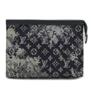 Pre-owned Fabric louis-vuitton-bags Louis Vuitton Vintage , Black , Da...