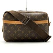 Pre-owned Canvas shoulder-bags Louis Vuitton Vintage , Brown , Dames