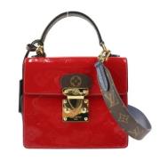 Pre-owned Fabric louis-vuitton-bags Louis Vuitton Vintage , Red , Dame...