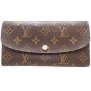 Pre-owned Canvas wallets Louis Vuitton Vintage , Brown , Dames