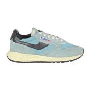 Suede Sneakers met Running Sole Autry , Blue , Dames