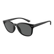 Stijlvolle Zonnebril Ea4225U Zwart Emporio Armani , Black , Unisex