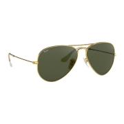 Aviator Zonnebril Metaal Kristal Stijl Ray-Ban , Yellow , Heren