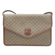 Pre-owned Fabric celine-bags Celine Vintage , Beige , Dames