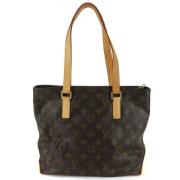 Pre-owned Canvas handbags Louis Vuitton Vintage , Brown , Dames