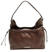 Pre-owned Fabric shoulder-bags Burberry Vintage , Brown , Dames