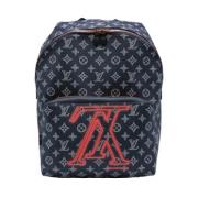 Pre-owned Fabric louis-vuitton-bags Louis Vuitton Vintage , Blue , Dam...