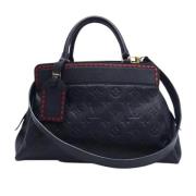 Pre-owned Fabric louis-vuitton-bags Louis Vuitton Vintage , Blue , Dam...