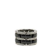 Pre-owned White Gold chanel-jewelry Chanel Vintage , Black , Dames