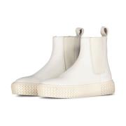 Platform Chelsea Boots Copenhagen Shoes , Beige , Dames