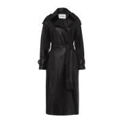 Klassieke Trenchcoat IVY OAK , Black , Dames