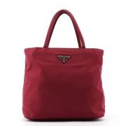 Pre-owned Fabric prada-bags Prada Vintage , Red , Dames