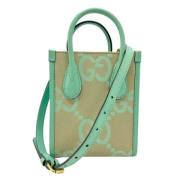 Pre-owned Fabric gucci-bags Gucci Vintage , Green , Dames