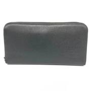 Pre-owned Leather wallets Prada Vintage , Black , Dames