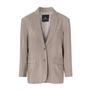 Quinn Blazer Anine Bing , Brown , Dames