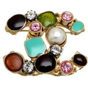 Pre-owned Metal chanel-jewelry Chanel Vintage , Multicolor , Dames