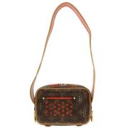 Pre-owned Canvas shoulder-bags Louis Vuitton Vintage , Brown , Dames