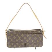 Pre-owned Canvas shoulder-bags Louis Vuitton Vintage , Brown , Dames