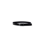 Zwarte Heren Riem Hugo Boss , Black , Heren