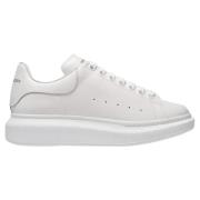 Leather sneakers Alexander McQueen , White , Heren