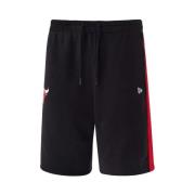 Mesh Panel NBA Shorts New Era , Black , Heren