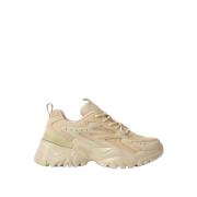 Beige Sneakers voor Vrouwen Gaëlle Paris , Beige , Dames