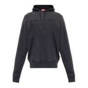 Hoodie ‘S-Ginn-Hood-K44’ Diesel , Gray , Heren