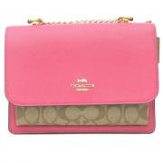 Pre-owned Fabric shoulder-bags Coach Pre-owned , Pink , Dames