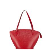 Pre-owned Leather louis-vuitton-bags Louis Vuitton Vintage , Red , Dam...