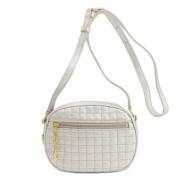 Pre-owned Leather celine-bags Celine Vintage , White , Dames