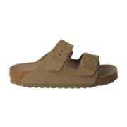 Arizona Unisex Sandal Khaki Birkenstock , Green , Heren