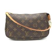 Pre-owned Fabric louis-vuitton-bags Louis Vuitton Vintage , Brown , Da...