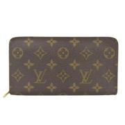 Pre-owned Canvas wallets Louis Vuitton Vintage , Brown , Dames