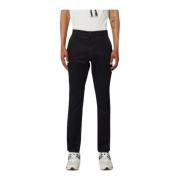 Heren Chino Skinny Broek Dockers , Black , Heren