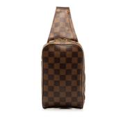 Pre-owned Fabric louis-vuitton-bags Louis Vuitton Vintage , Brown , Da...