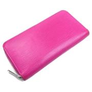 Pre-owned Leather wallets Louis Vuitton Vintage , Pink , Dames