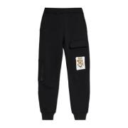 Sweatpants met print Moschino , Black , Dames