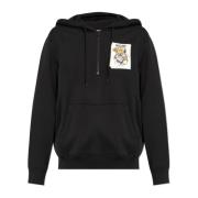 Hoodie Moschino , Black , Dames